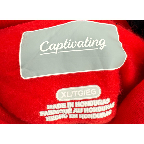 Louisville Cardinals Hoodie Sweatshirt Size XL Red Captivating New - Picture 6 of 6